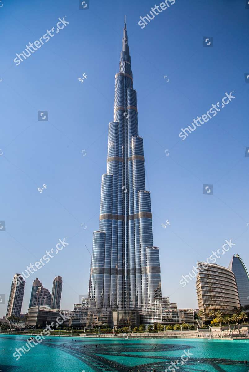 Zgârie-nori Burj Khalifa Emiratele Arabe Unite jigsaw puzzle online