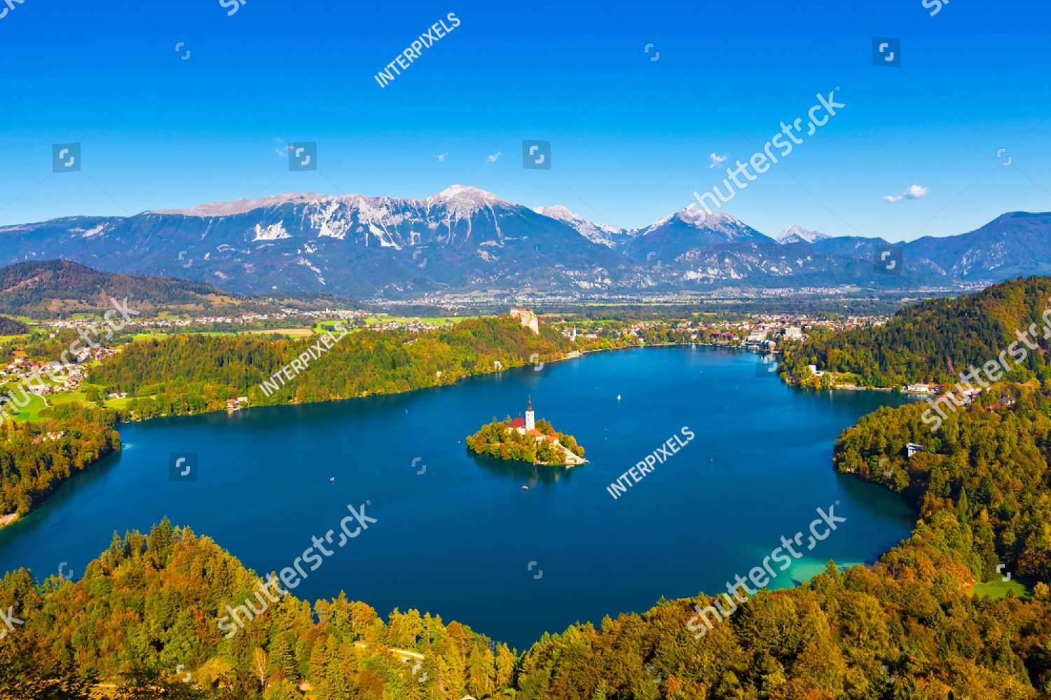 Lacul Bled Slovenia jigsaw puzzle online