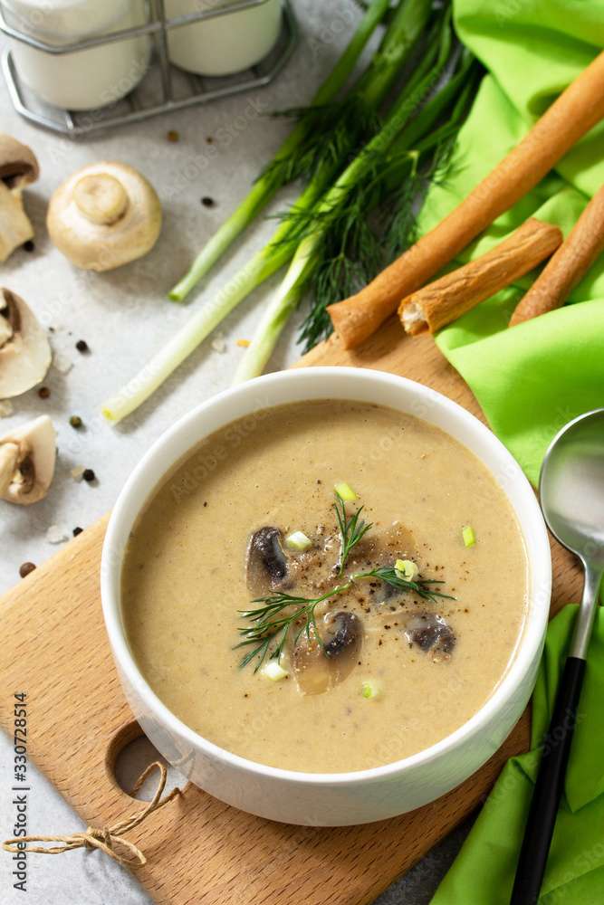 Sopa de champiñones rompecabezas en línea