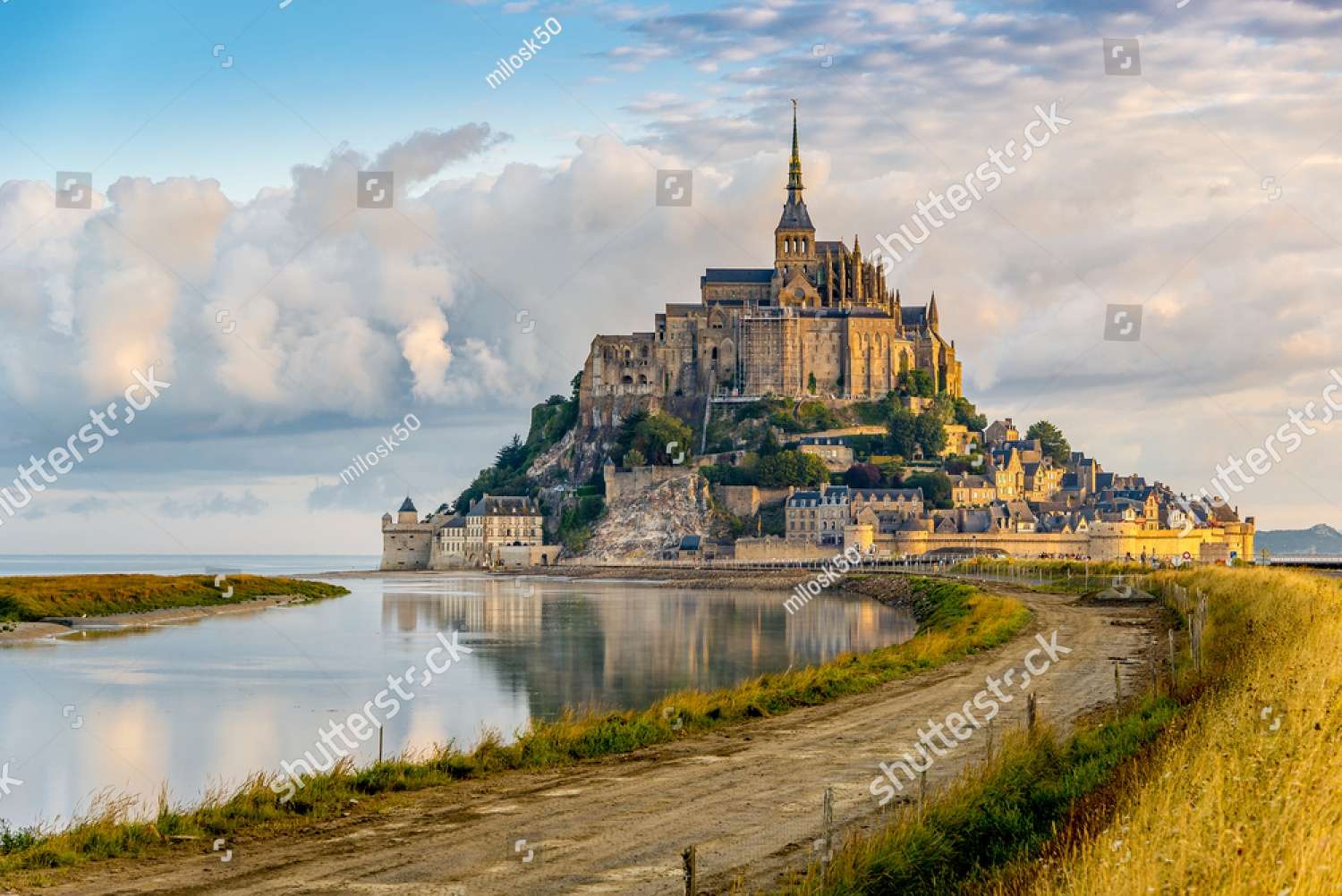 Mont Saint-Michel, France puzzle en ligne