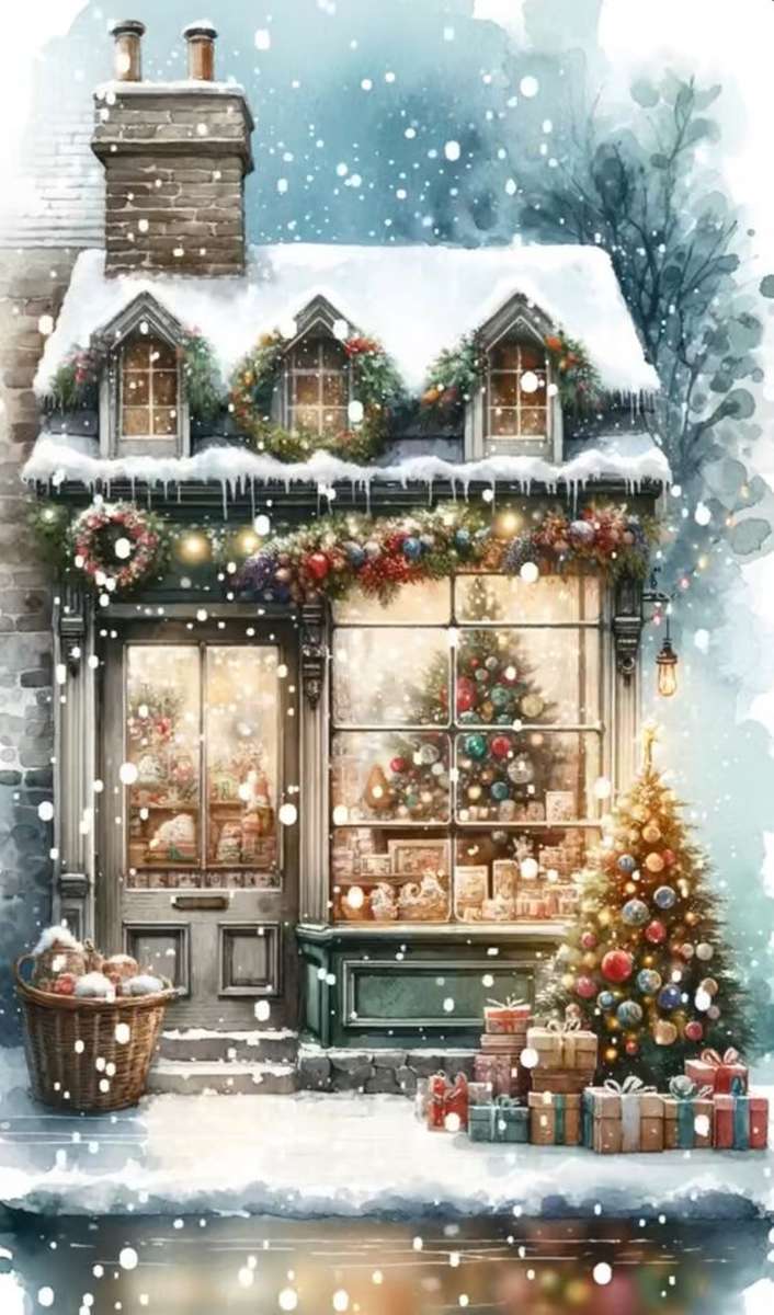 nice shop for christmas jigsaw puzzle online