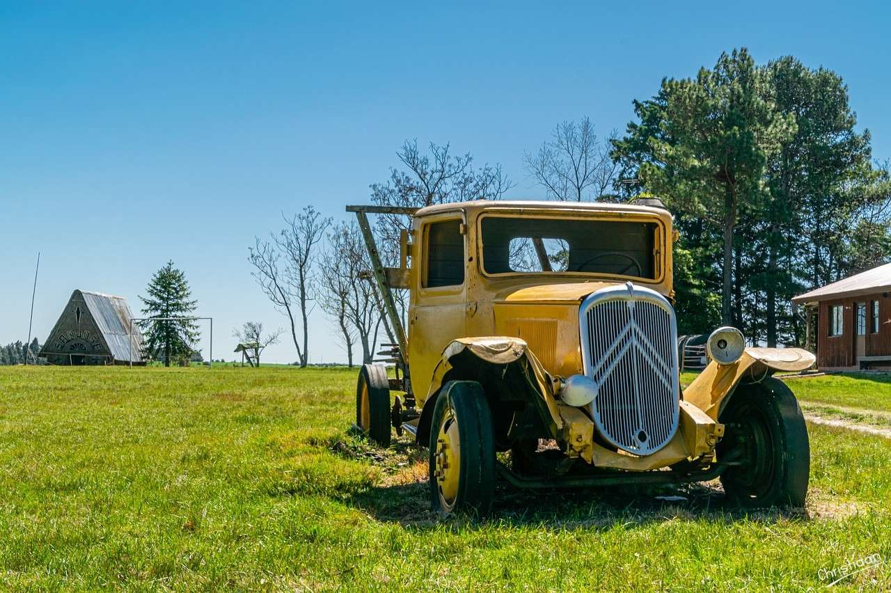 Truck, Vintage. online puzzle