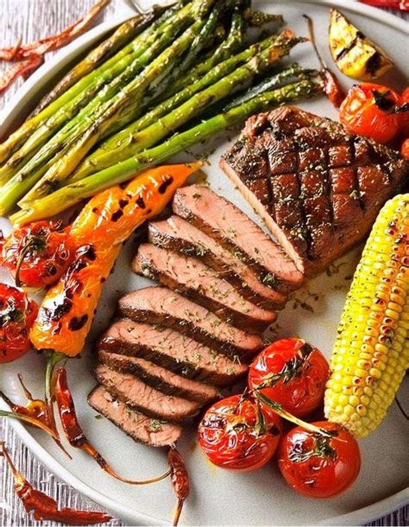 Cena de carne rompecabezas en línea