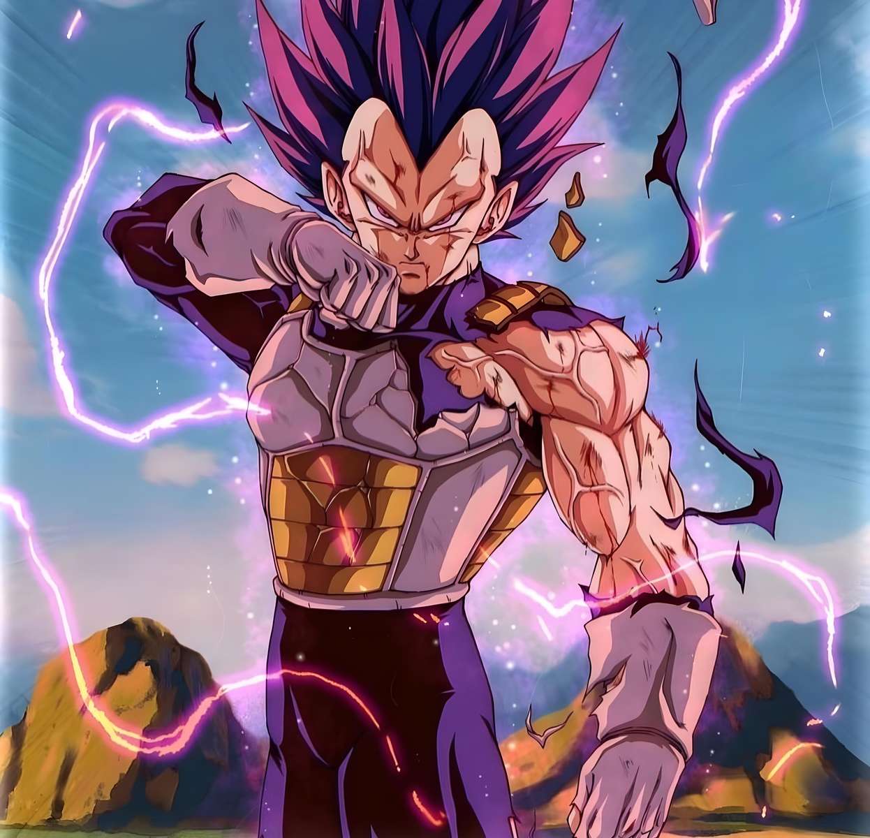 Vegeta DBS. Online-Puzzle