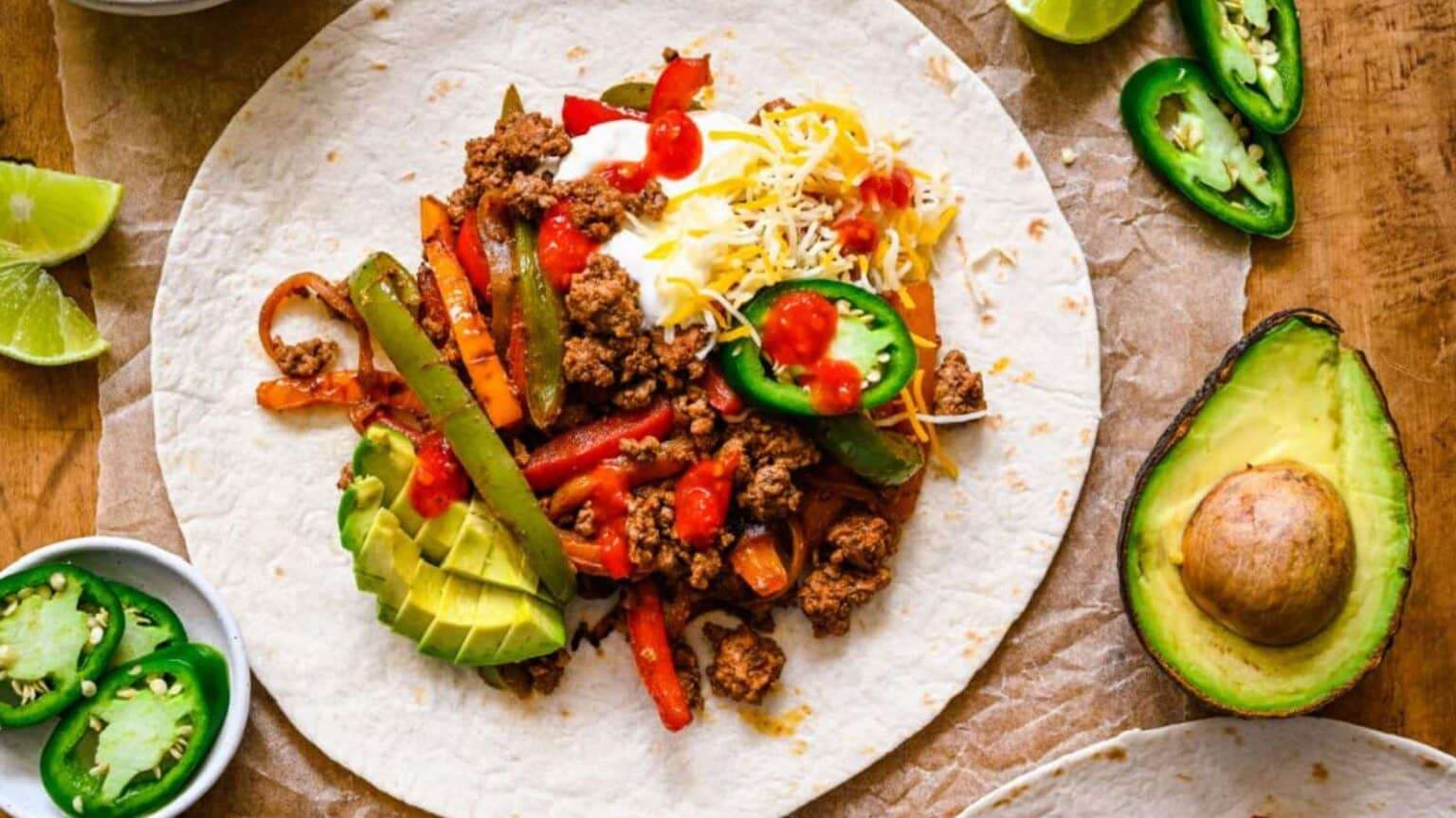 Taco Suave De Carne rompecabezas en línea