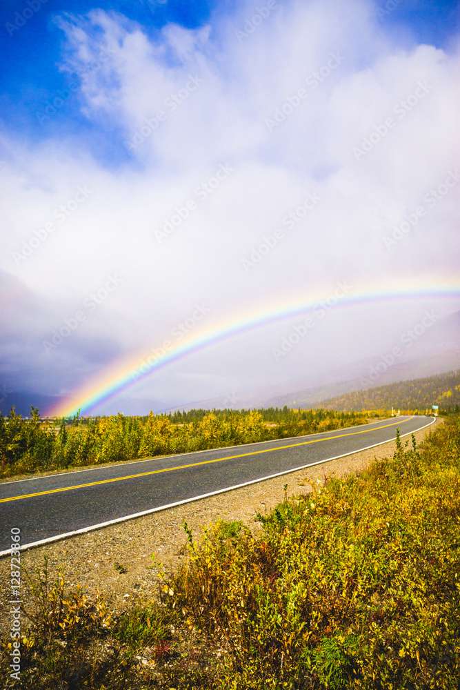 Un bellissimo arcobaleno puzzle online