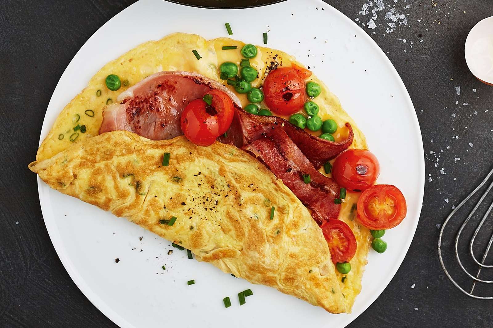 Plato de desayuno rompecabezas en línea