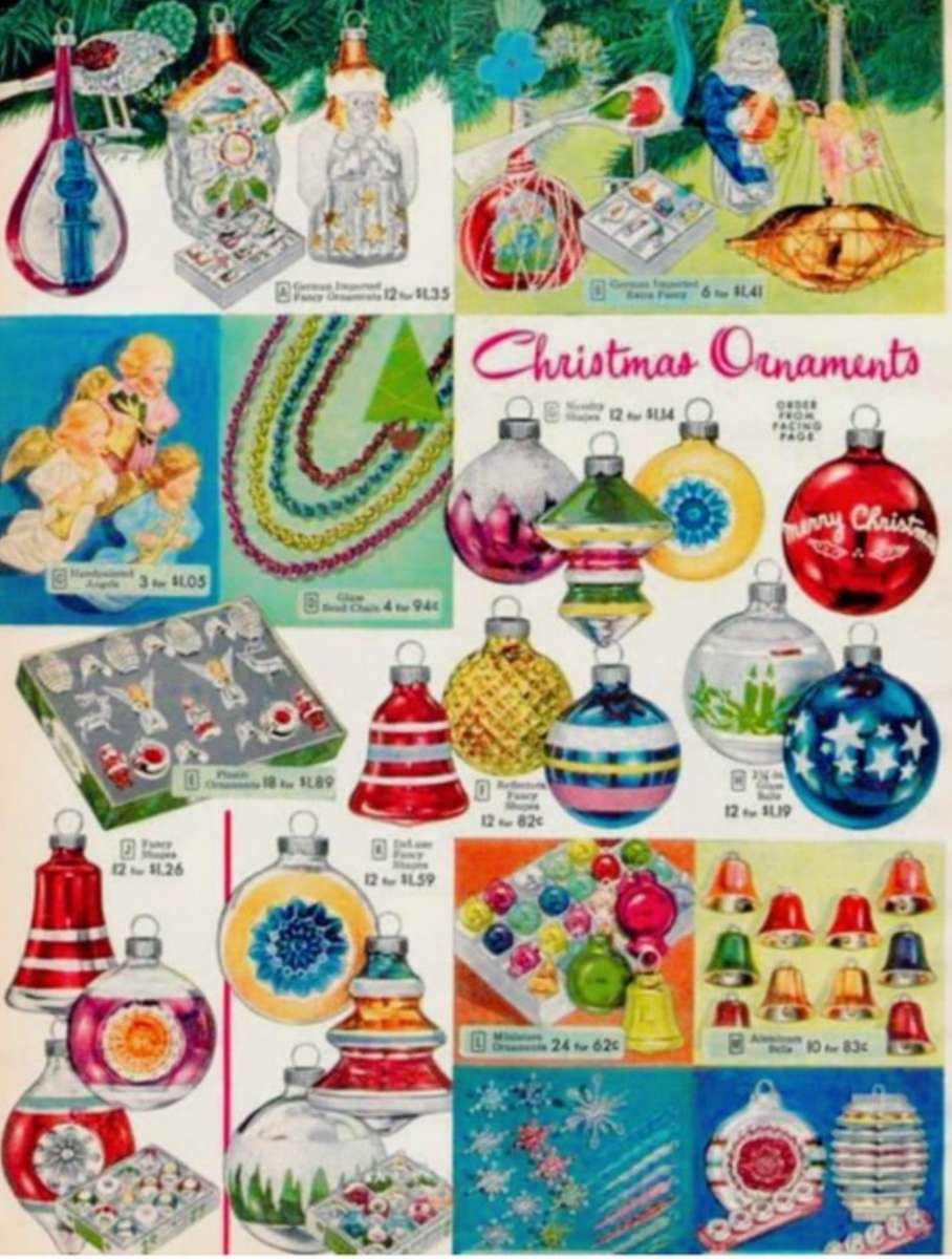 Beautiful Christmas Ornament Collection online puzzle