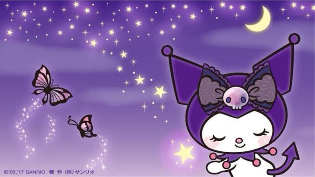 Noche Kuromi rompecabezas en línea