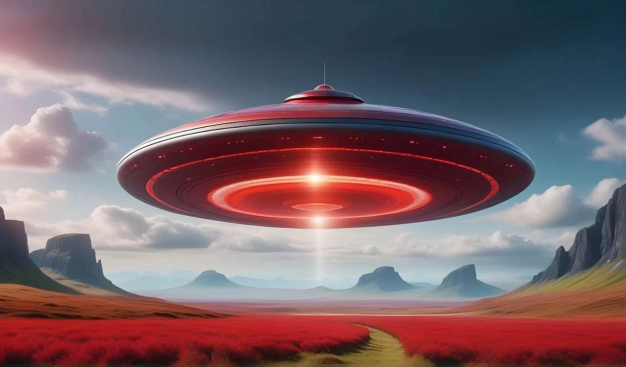 UFO, vesmír, hvězdy online puzzle