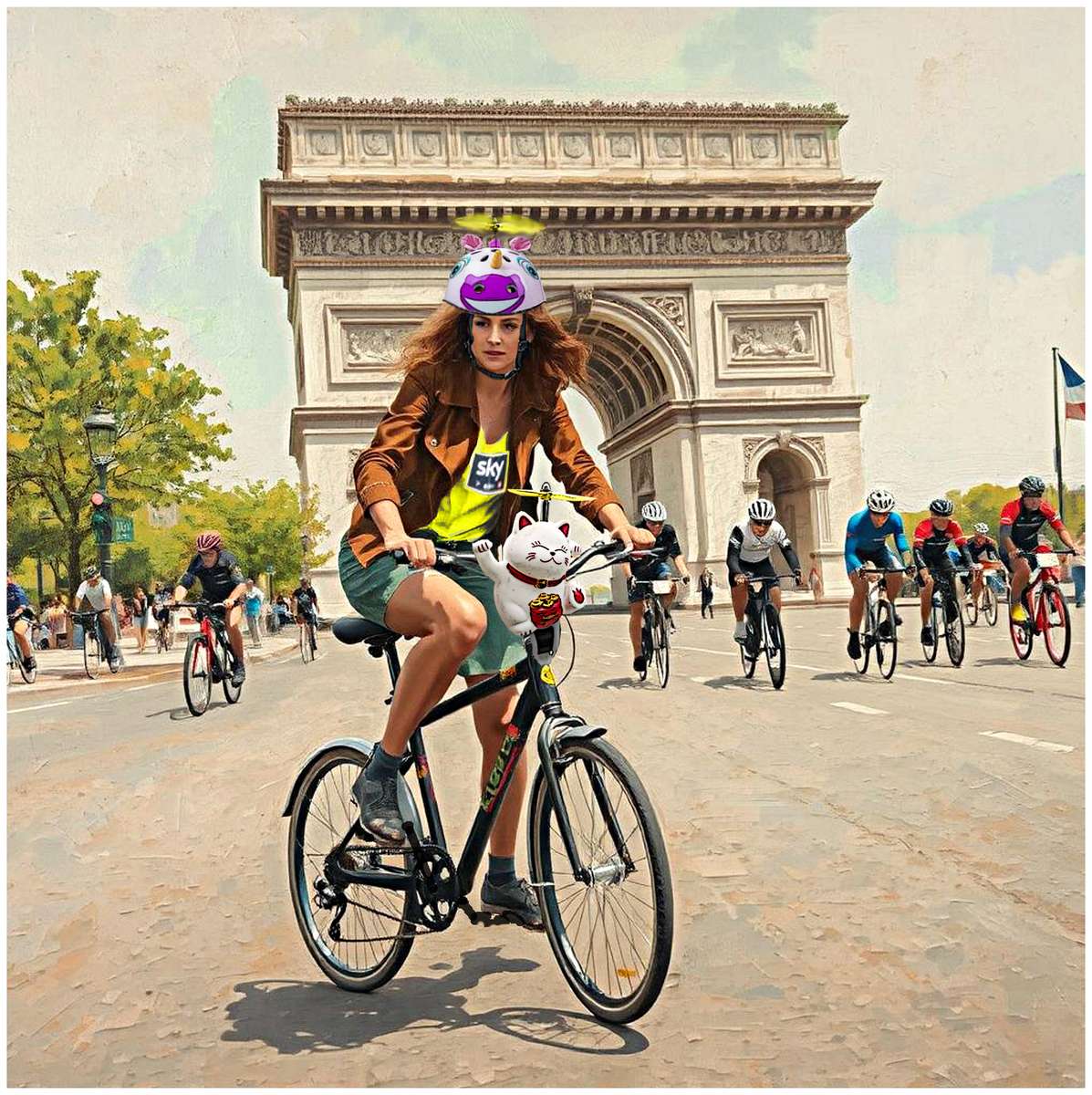 Emily Beanfaarter vyhrává Tour de France ve velkém stylu online puzzle