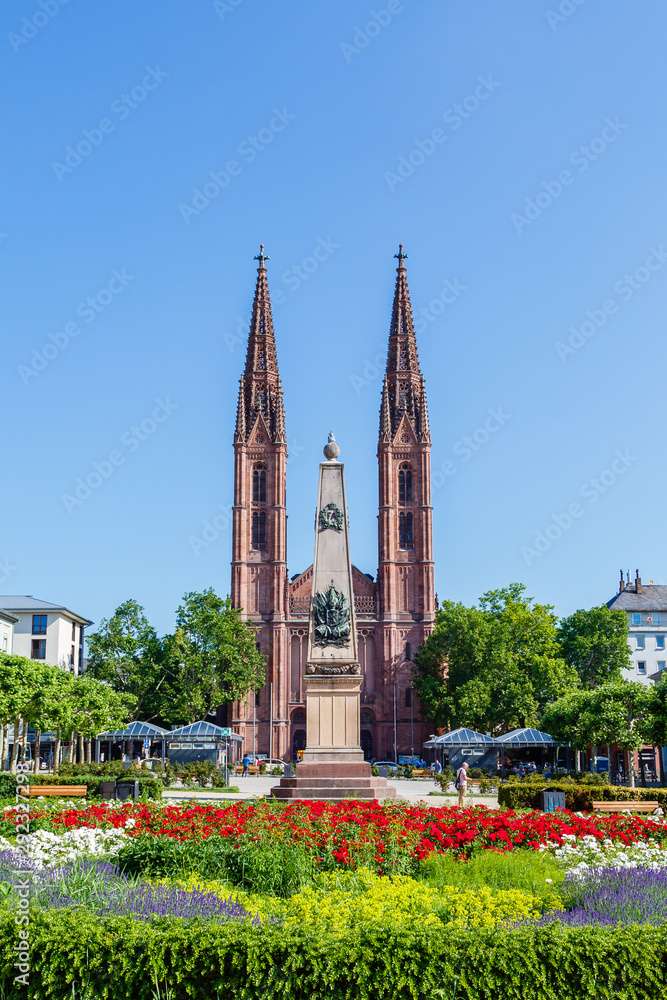 Wiesbaden, Luisenplatz, Németország online puzzle