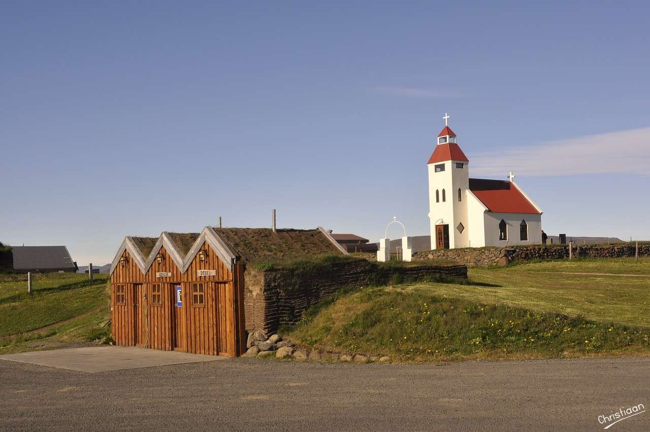 Islandia, Naturaleza, Pueblo. rompecabezas en línea