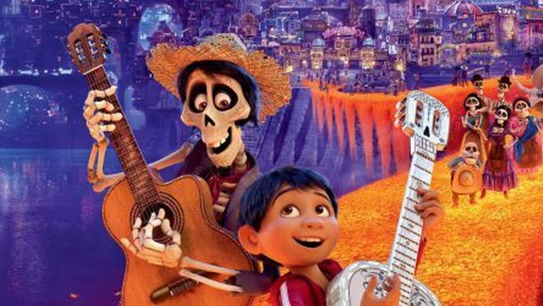 Coco and Halloween. A Disney and Pixar movie jigsaw puzzle online