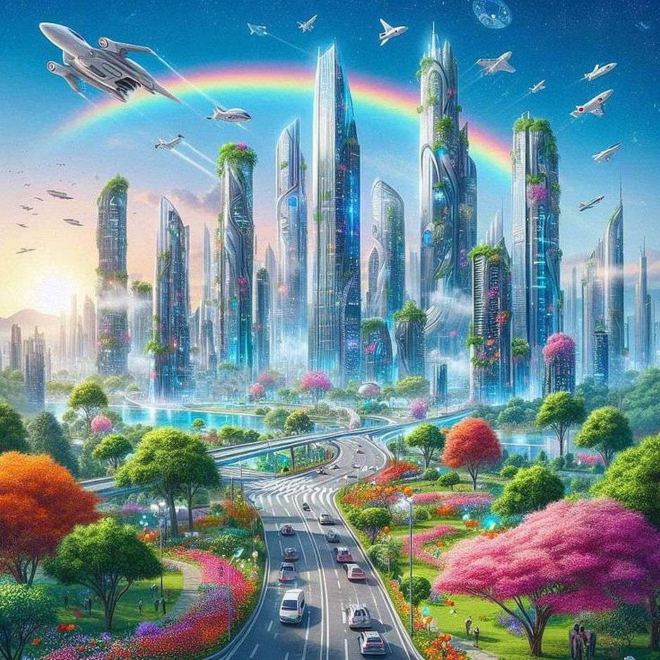 City from the future online puzzle