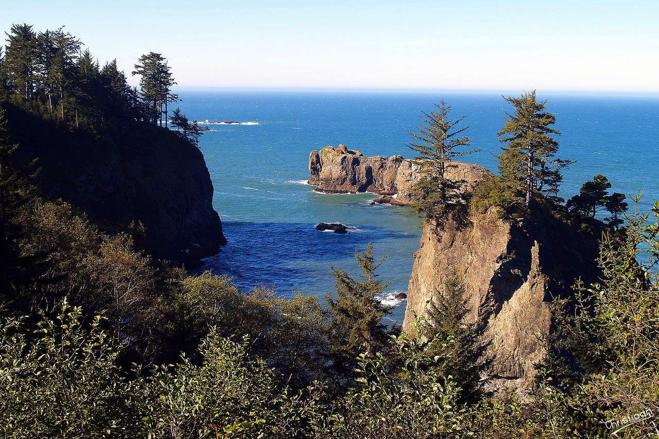 Oregon, USA, Coastline. online puzzle