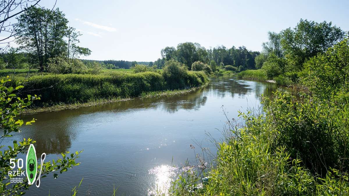 La rivière Wieprz, dans l'est de la Pologne puzzle en ligne