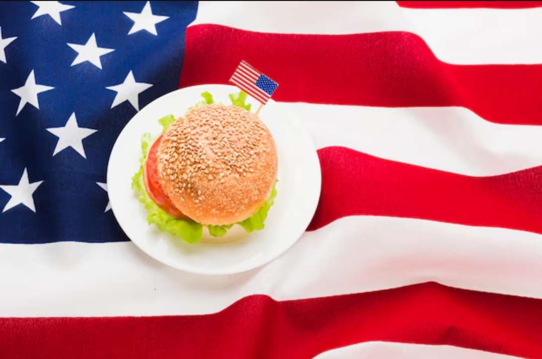 American Hamburger jigsaw puzzle online