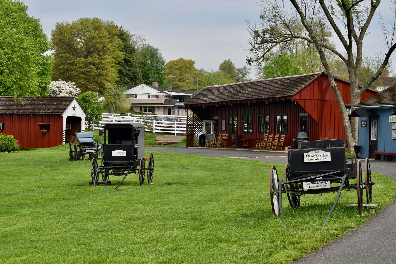 Le village Amish, Ronks, États-Unis puzzle en ligne