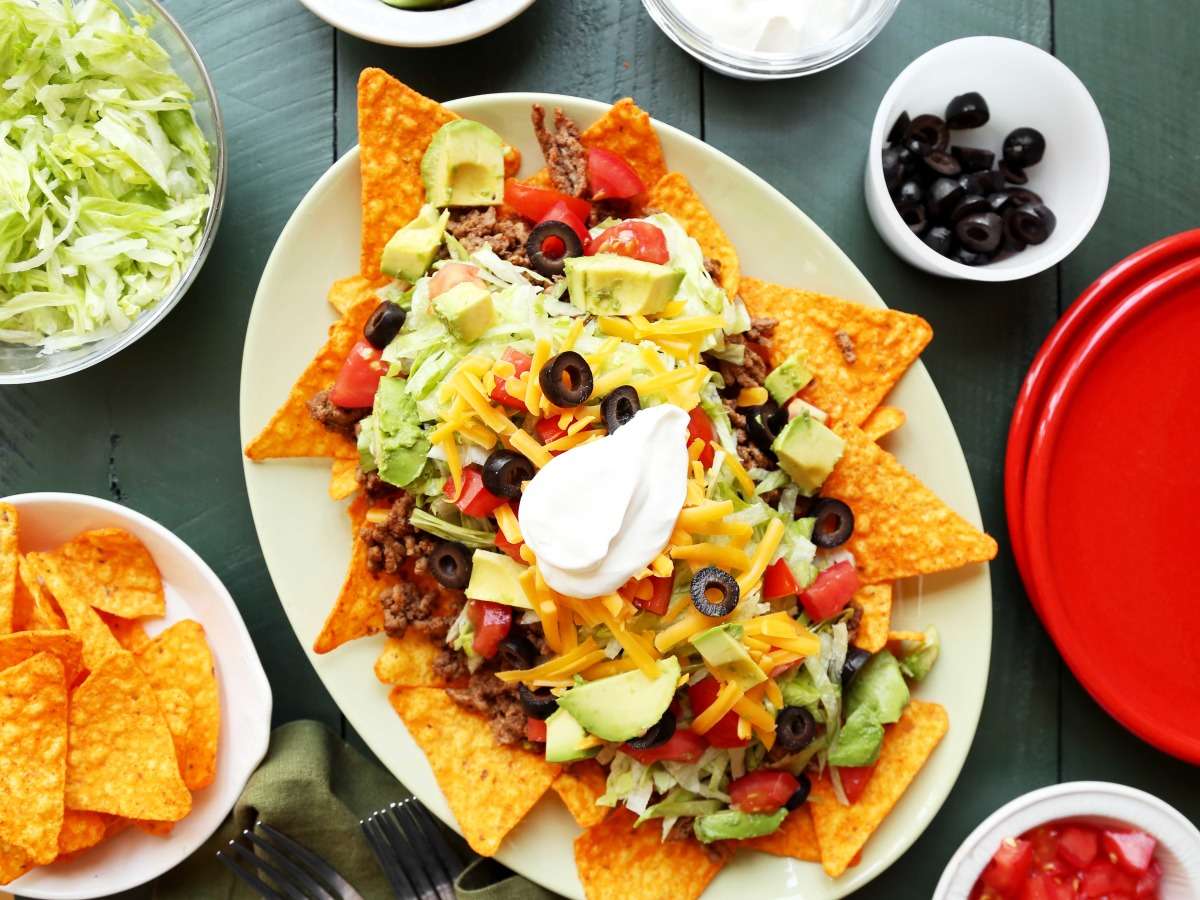 Hovězí Nachos skládačky online