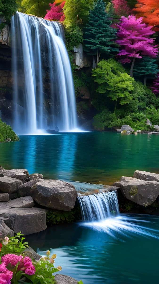 waterfall online puzzle