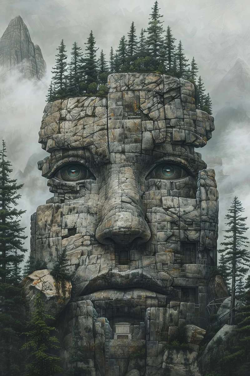 A face of stone online puzzle