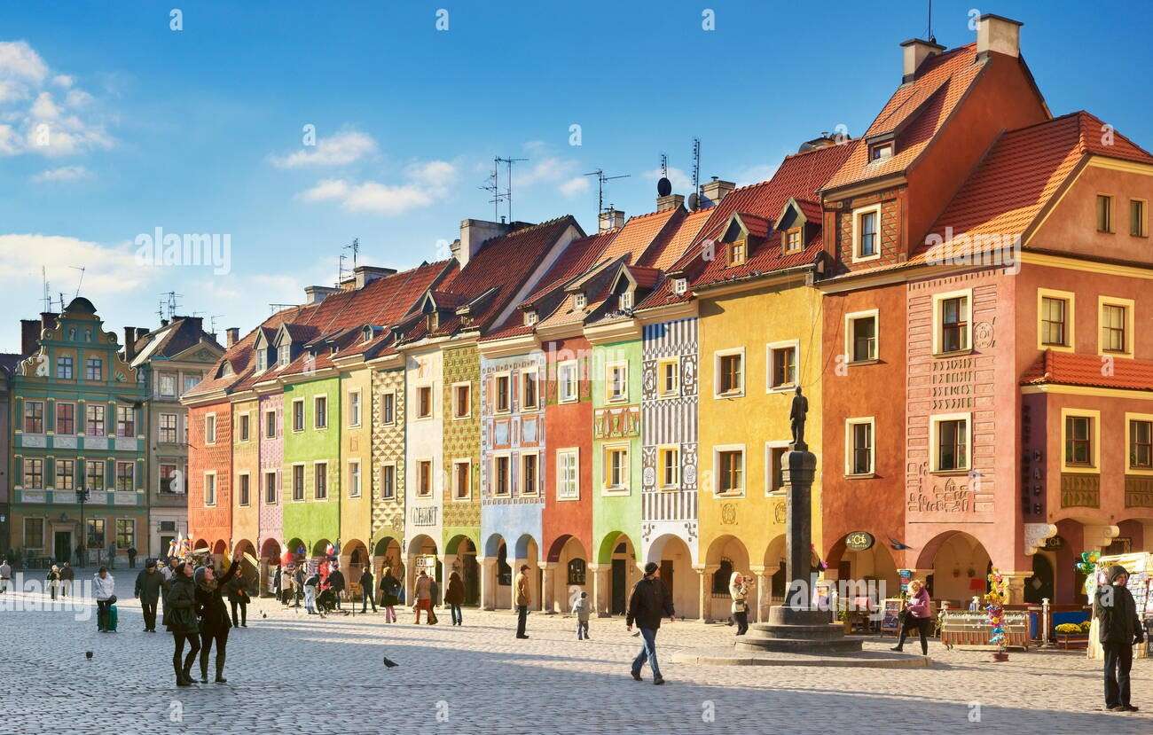 Gamla stan i Poznań pussel på nätet