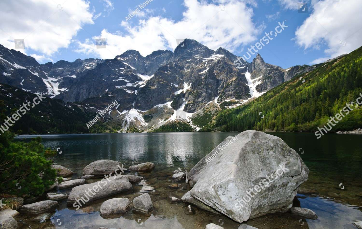 Morskie Oko Polonia rompecabezas en línea