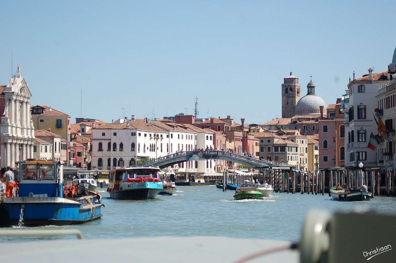 Italy, Venice, Boat. online puzzle