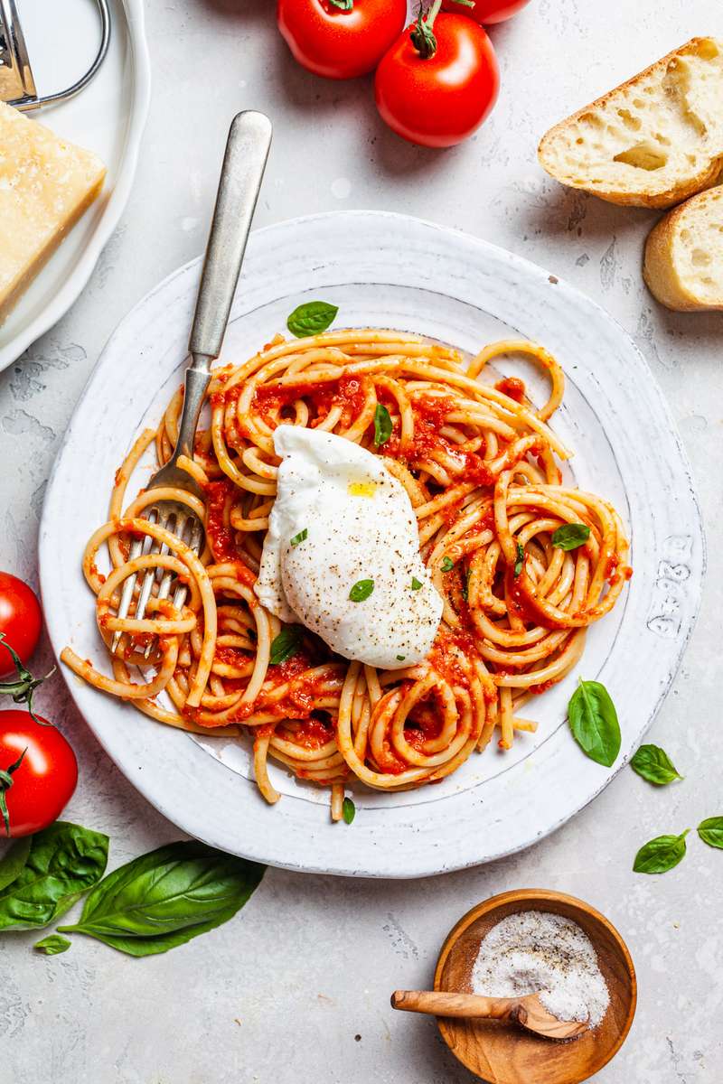 Spaghetti Plate jigsaw puzzle online