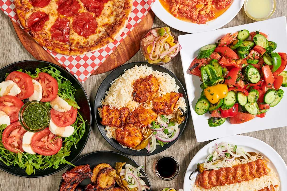 Plates of Food jigsaw puzzle online