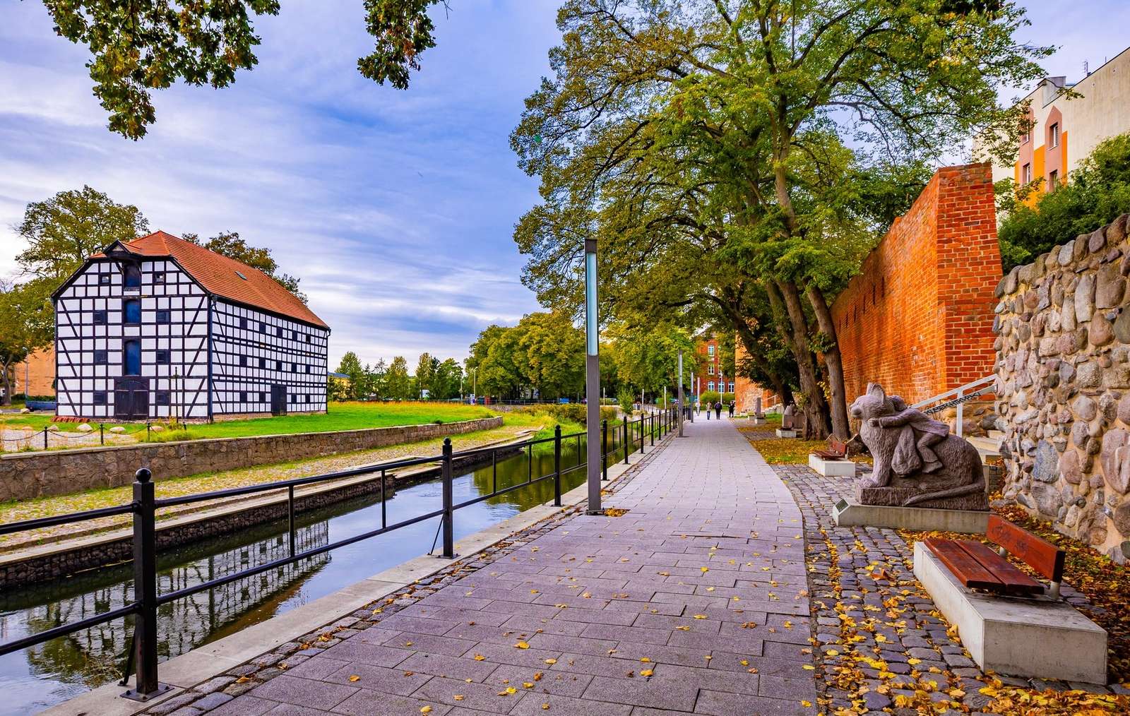 Utsikt från Goleniów pussel på nätet