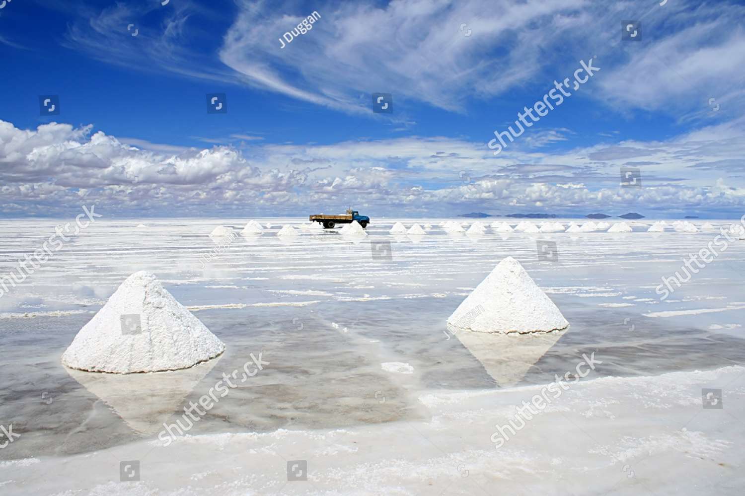 Désert de sel de Bolivie puzzle en ligne