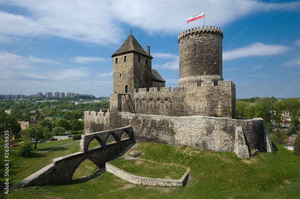 Castillo en Bedzin rompecabezas en línea