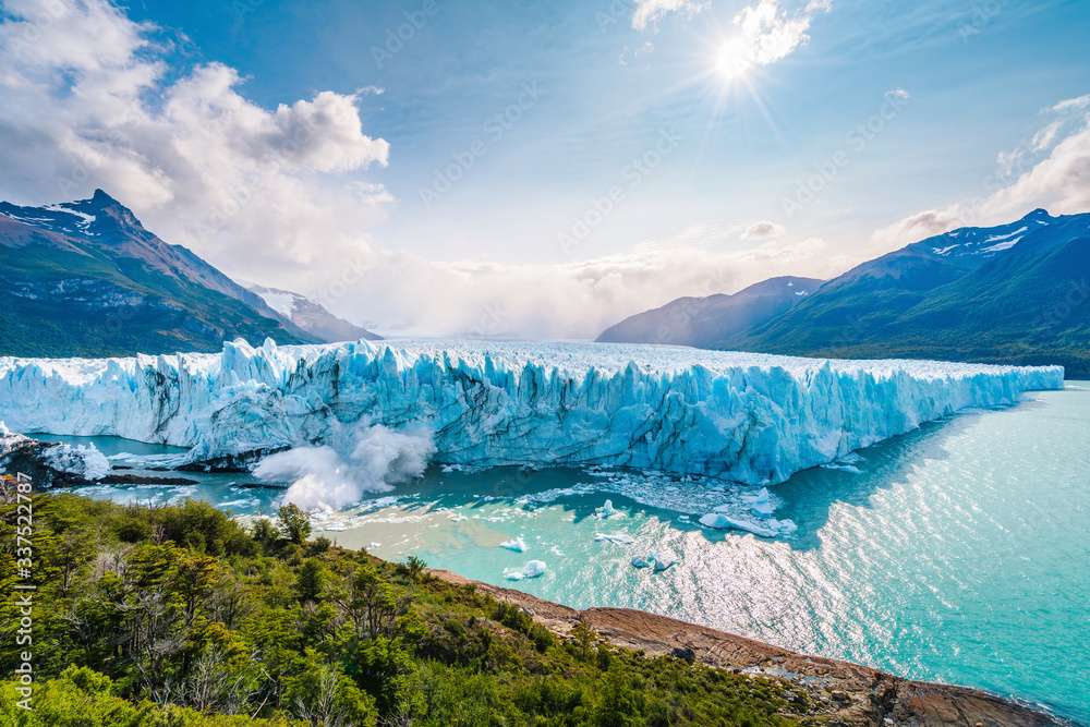 Gleccser Argentínában kirakós online