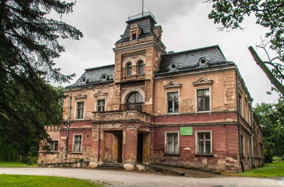 Palatul din Łojowice jigsaw puzzle online