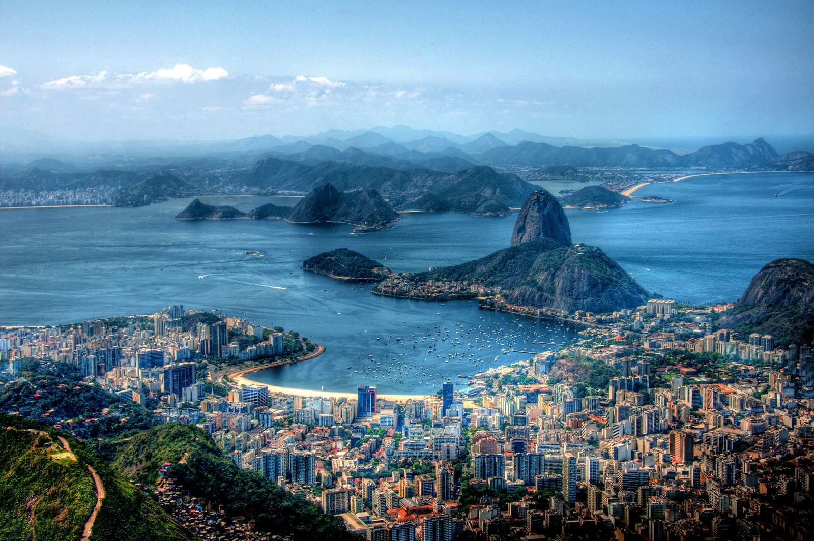 Guanabara-Bucht, Rio de Janeiro, Brasilien Online-Puzzle