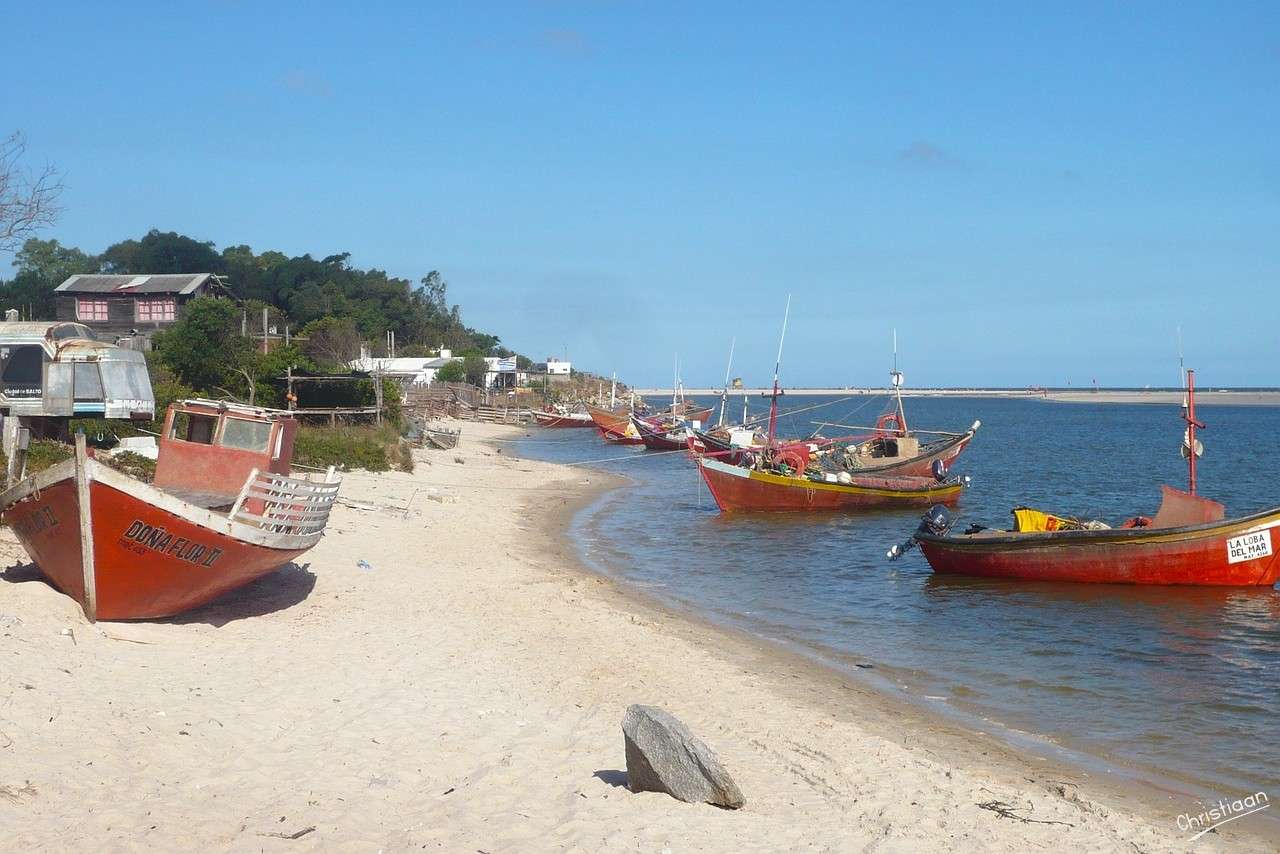 Canelones, Uruguay, moře. skládačky online