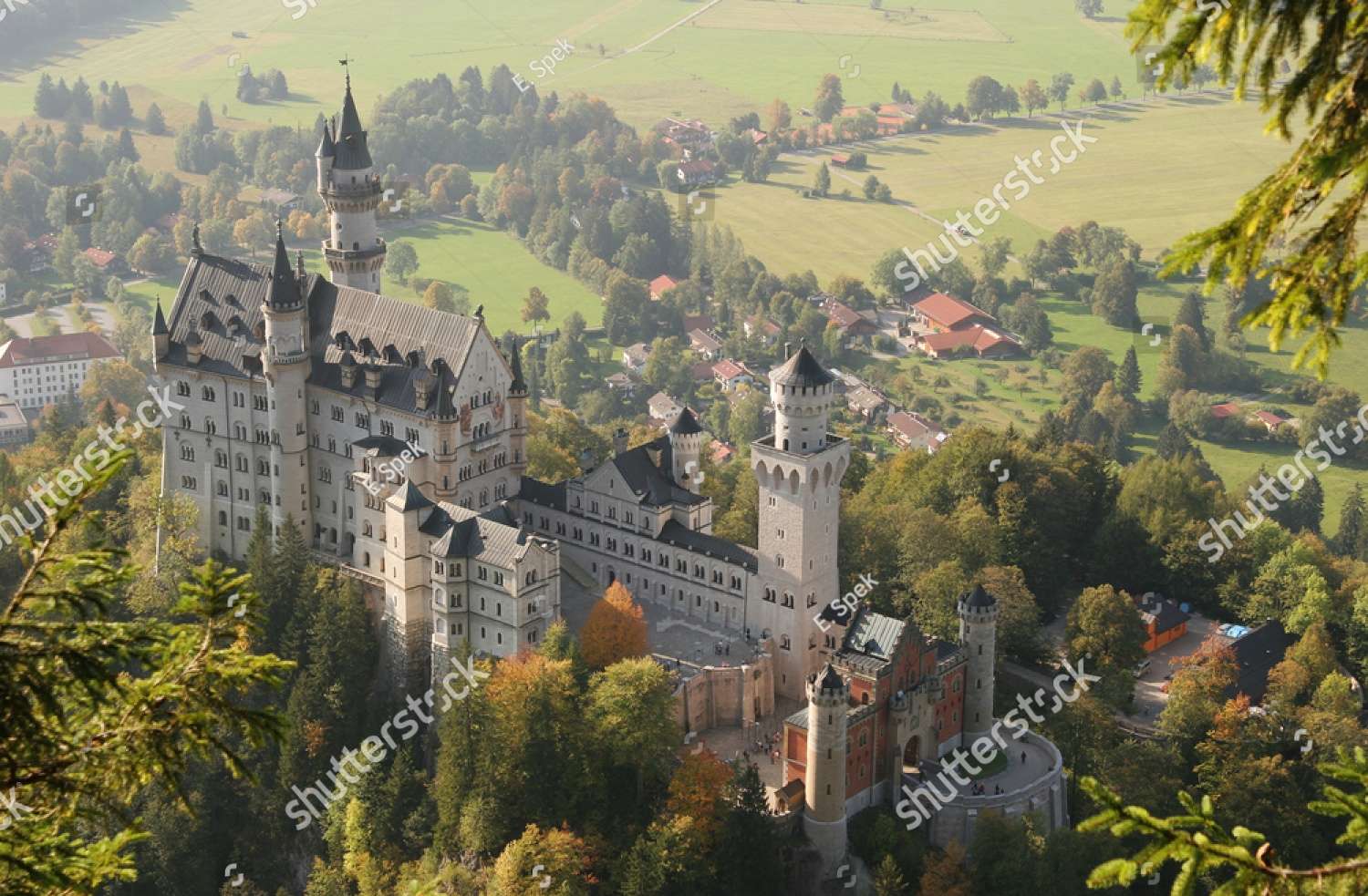 Castle in Bavaria Germany online puzzle