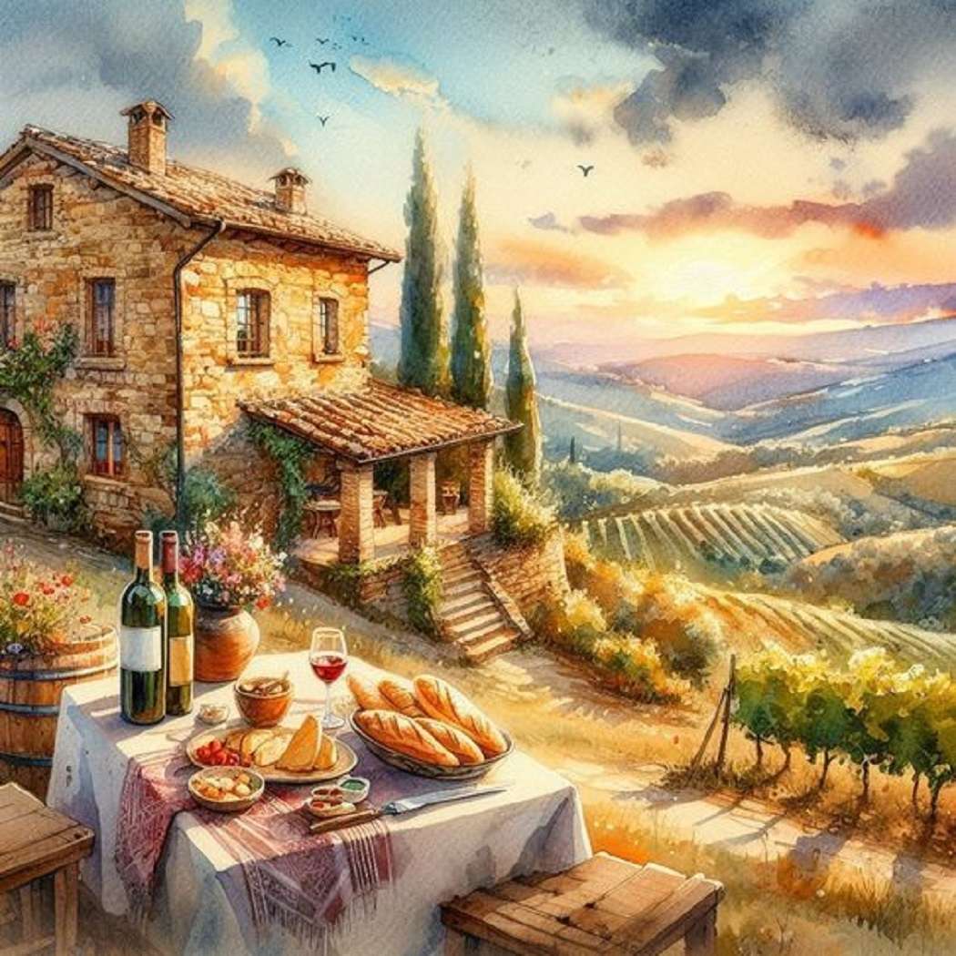 Produse din Toscana jigsaw puzzle online