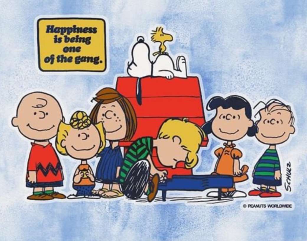 Il primo fumetto dei Peanuts puzzle online