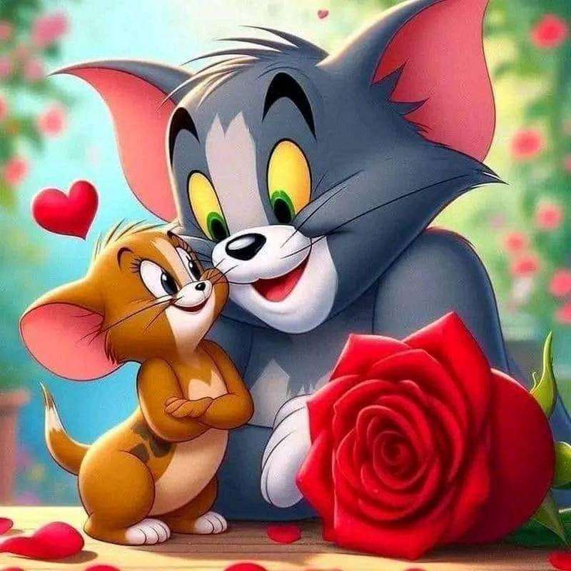 Tom und Jerry Online-Puzzle