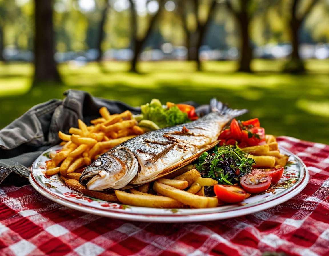 Lunch in the park jigsaw puzzle online