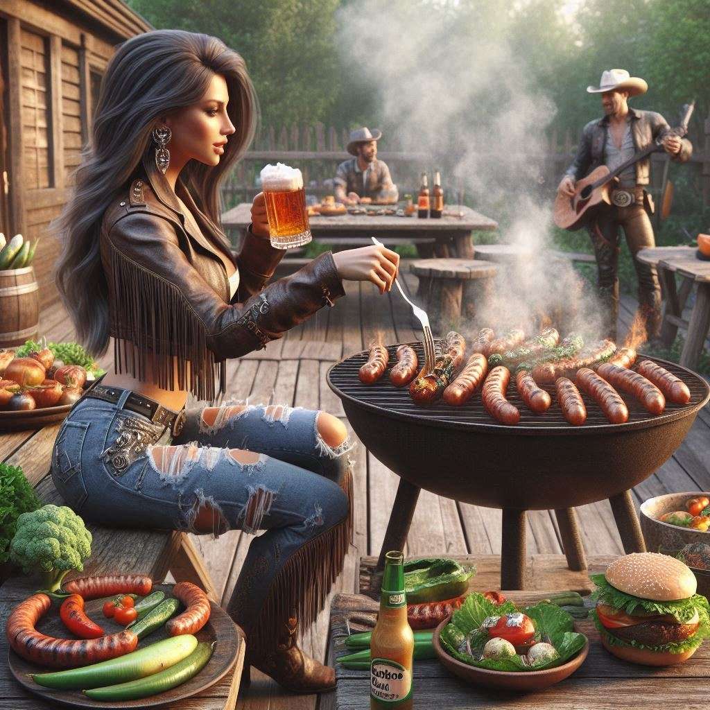 Grand barbecue puzzle en ligne