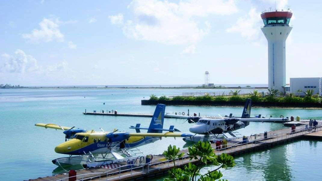 Aeropuerto en las Maldivas rompecabezas en línea