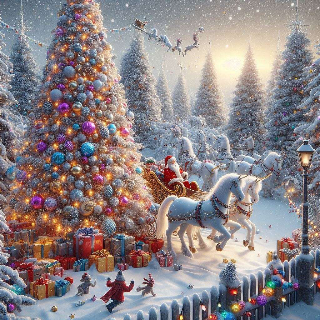 Santa Claus online puzzle