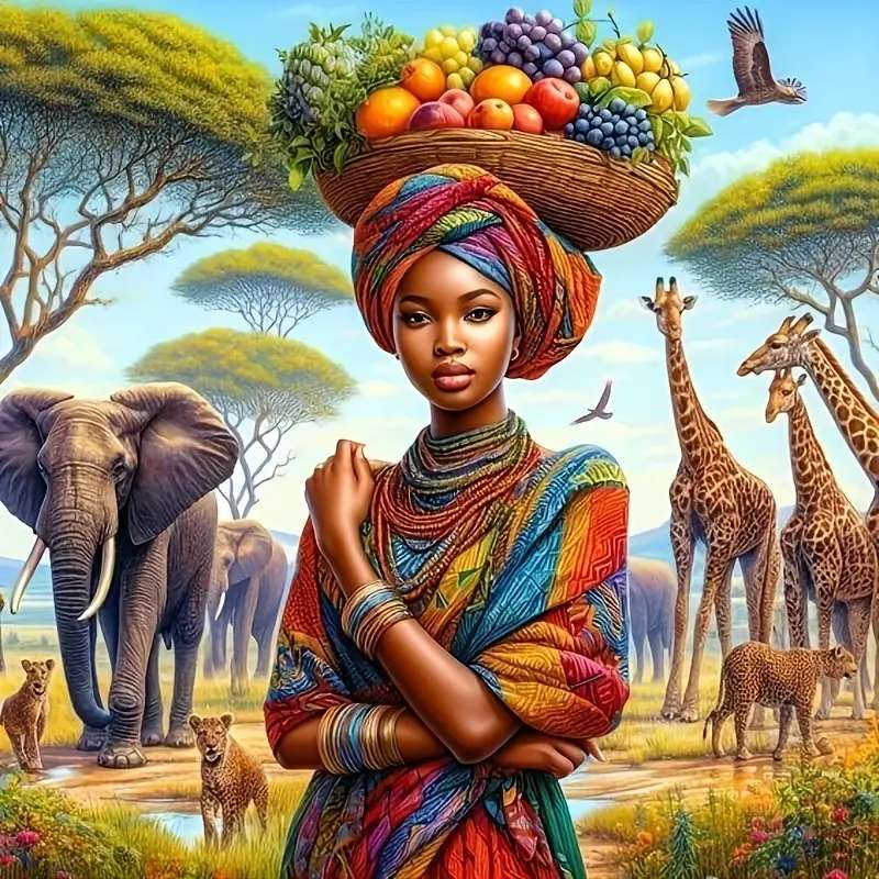 beautiful Africa (7) online puzzle