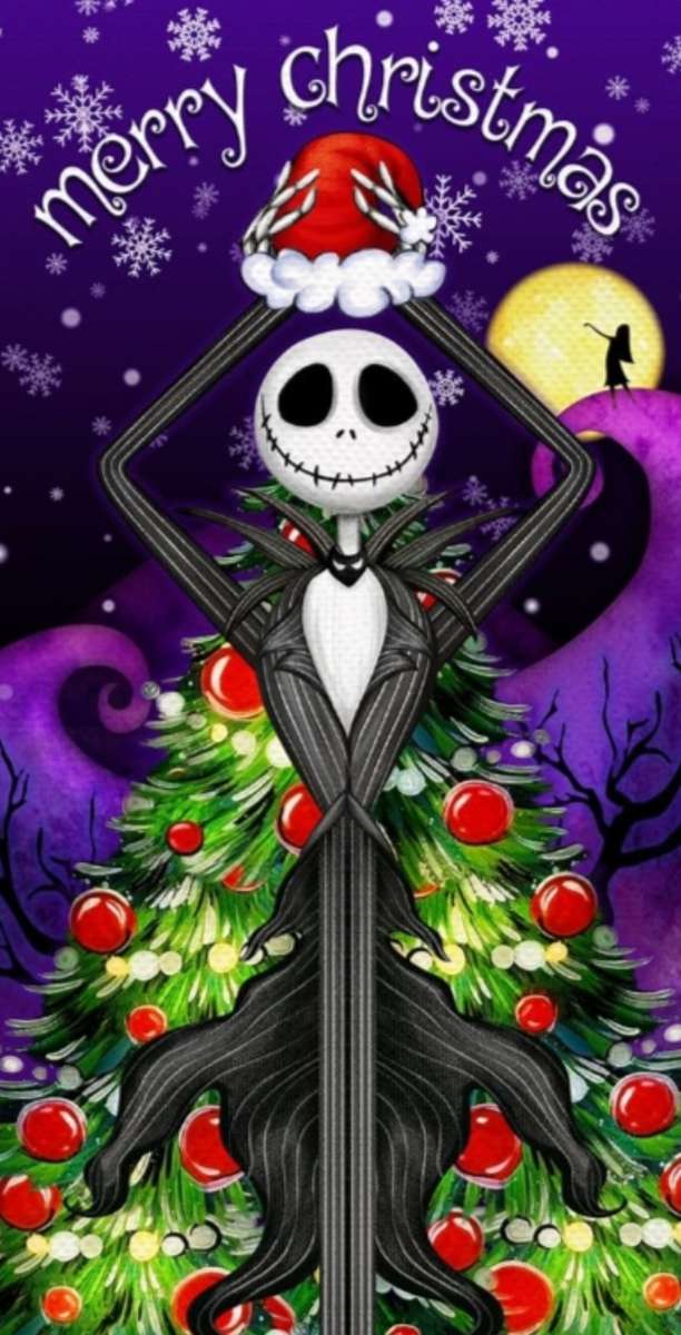 Χριστούγεννα Jack Skellington παζλ online