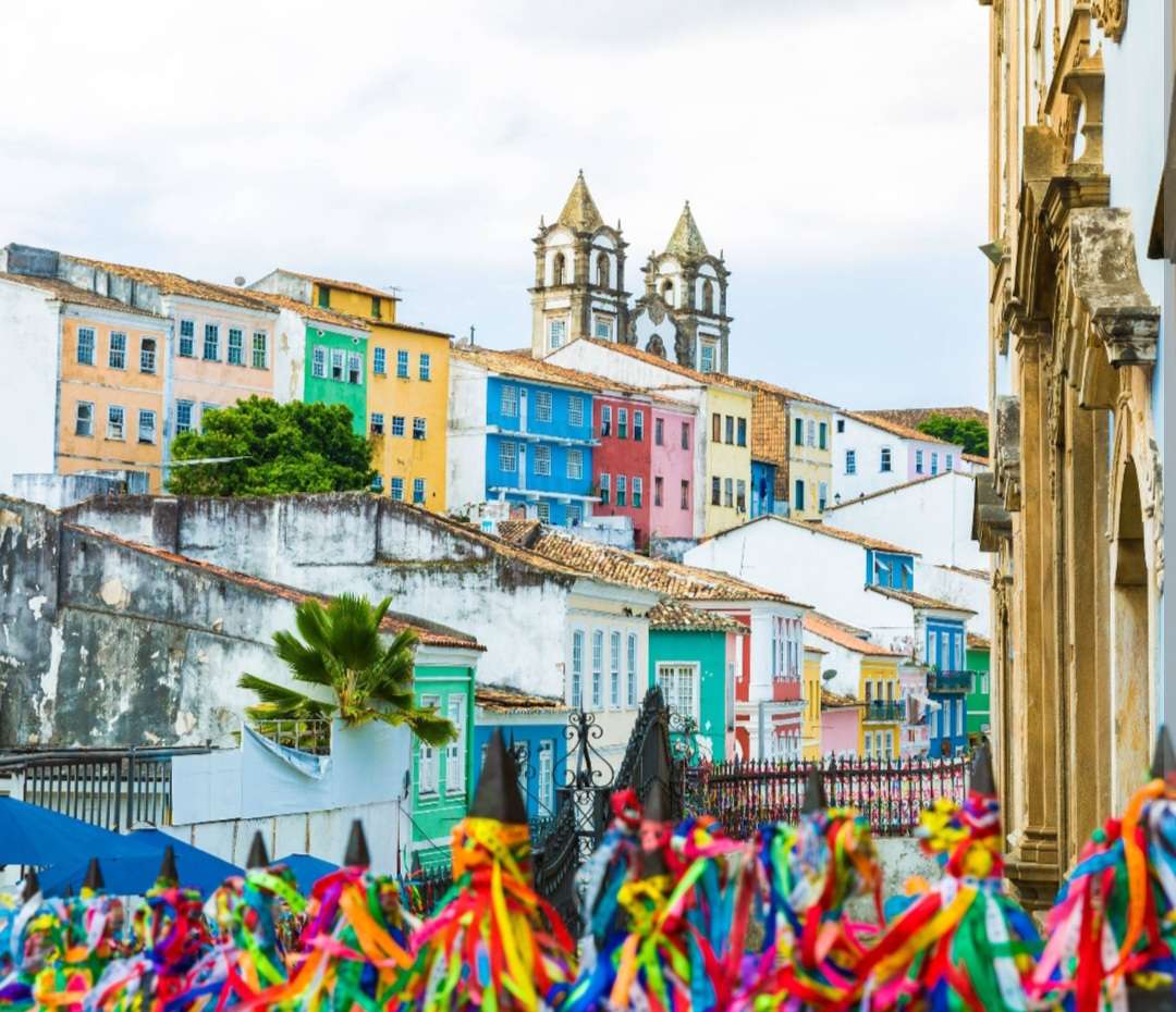 Färgglada Brasilien Pussel online