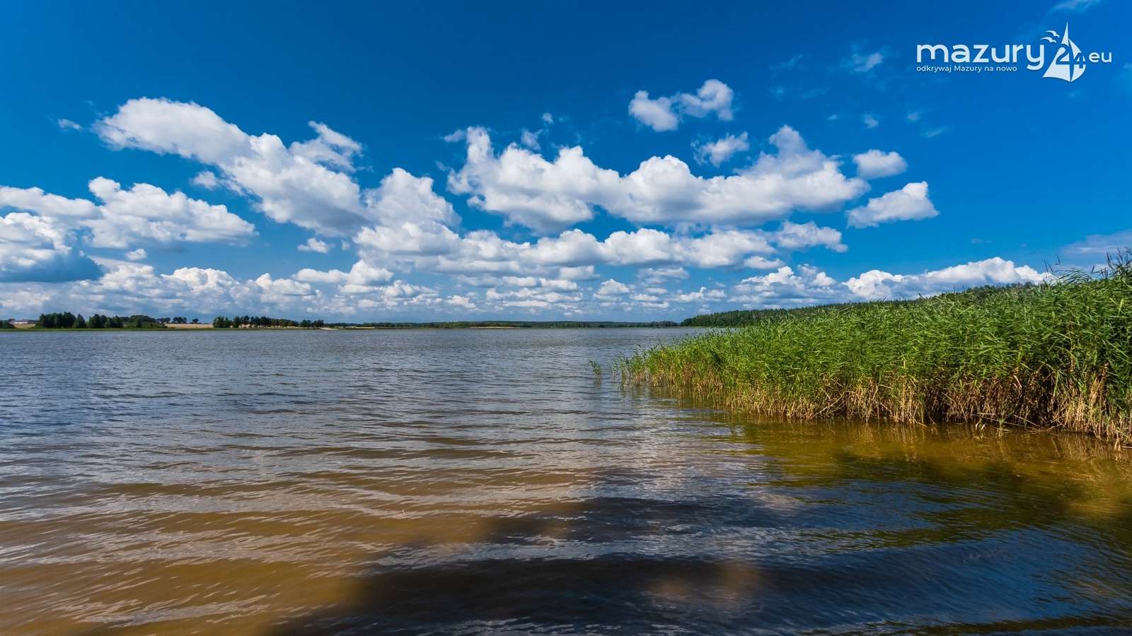 Чарівне озеро на Мазурах пазл онлайн